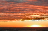 sunset over Jersey
