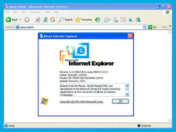 It feels like 2004 again.